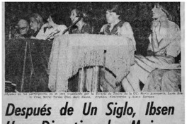 Después de un siglo, Ibsen hace discutir a las mujeres Después de un siglo, Ibsen hace discutir a las mujeres