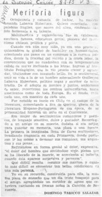 Meritoria figura Meritoria figura
