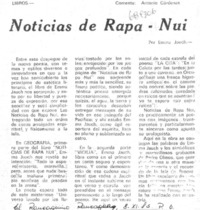 Noticias de Rapa-Nui Noticias de Rapa-Nui