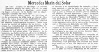 Mercedes Marín del Solar Mercedes Marín del Solar
