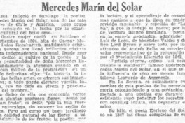 Mercedes Marín del Solar Mercedes Marín del Solar