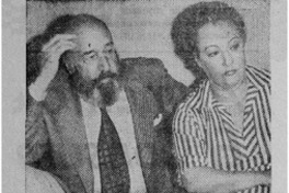 María Maluenda y Roberto Parada en tierra de Sócrates. María Maluenda y Roberto Parada en tierra de Sócrates.