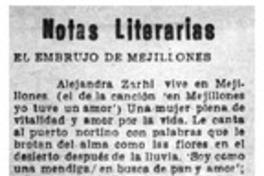 El embrujo de Mejillones El embrujo de Mejillones