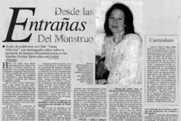 Desde las entreñas del monstruo : Desde las entreñas del monstruo :