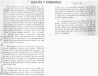 Magias y poemagias Magias y poemagias