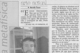 La poesía metafísica La poesía metafísica