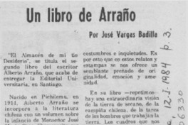 Un libro de Arraño Un libro de Arraño