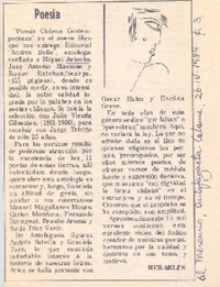Poesía Poesía