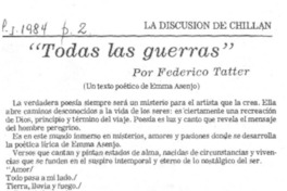 "Todas las guerras" "Todas las guerras"