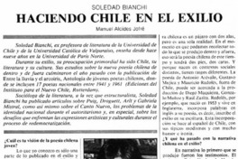 Haciendo Chile en el exilio Haciendo Chile en el exilio