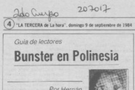 Bunster en Polinesia Bunster en Polinesia