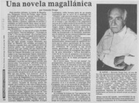 Una novela magallánica Una novela magallánica