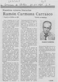 Ramón Carmona Carrasco Ramón Carmona Carrasco