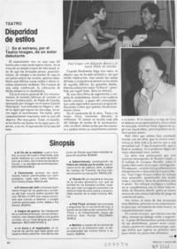 Disparidad de estilos Disparidad de estilos