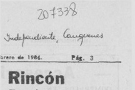 Rincón poético Rincón poético