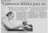 Cimientos sólidos para un país donde tanto tiembla Cimientos sólidos para un país donde tanto tiembla