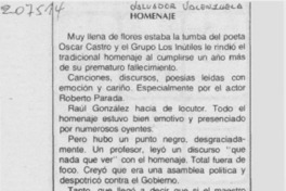 Homenaje Homenaje