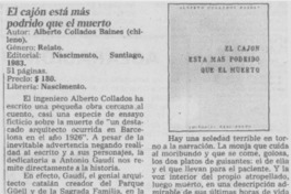 "El cajón está más podrido que el muerto" "El cajón está más podrido que el muerto"