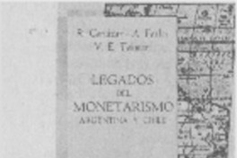 Legados del monetarismo Legados del monetarismo