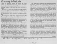Encina y la historia Encina y la historia