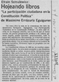 "La participación ciudadana en la Constitución Política" "La participación ciudadana en la Constitución Política"