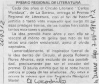 Merecido premio Merecido premio