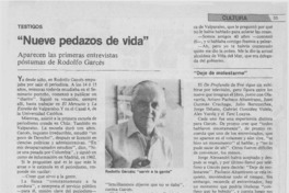 "Nueve pedazos de vida" "Nueve pedazos de vida"