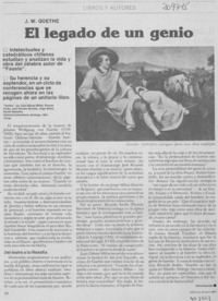 El legado de un genio El legado de un genio