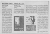 Releyendo a Heiremans Releyendo a Heiremans