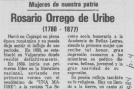 Rosario Orrego de Uribe Rosario Orrego de Uribe