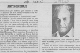 Antihomenaje Antihomenaje