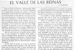 El valle de las reinas El valle de las reinas