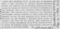 "¿Con qué sueñas tu?". "¿Con qué sueñas tu?".