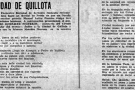 Ciudad de Quillota Ciudad de Quillota