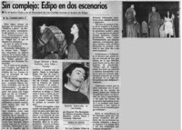 Sin complejo, Edipo en dos escenarios Sin complejo, Edipo en dos escenarios
