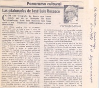 Las pilatunadas de José Luis Rosasco Las pilatunadas de José Luis Rosasco