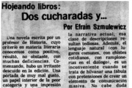 Dos cucharadas y ... Dos cucharadas y ...