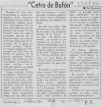 Cetro de Bufón" Cetro de Bufón"