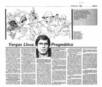 Vargas Llosa, pragmático. Vargas Llosa, pragmático.