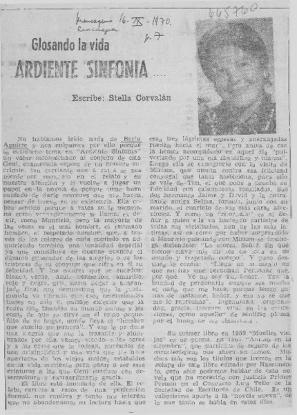 Adiente sinfonía