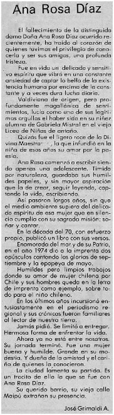 Ana Rosa Díaz