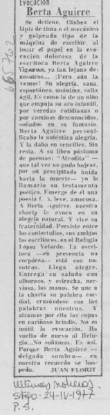 Berta Aguirre