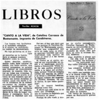 Canto a la vida"