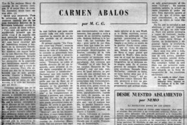 Carmen Abalos