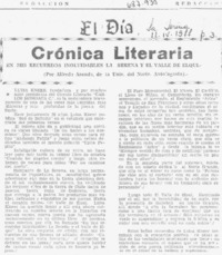 Crónica literaria