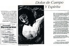 Dolor de cuerpo y espíritu  [artículo] Gloria Mulet M.