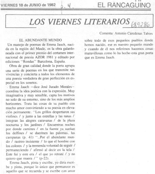 El abundante mundo