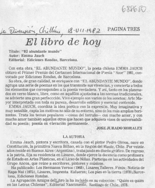 El Abundante mundo