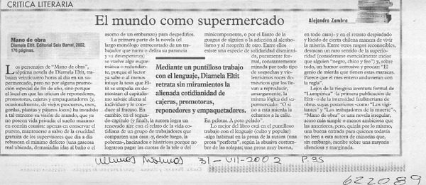 El mundo como supermercado