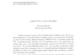 Emociones y best-sellers